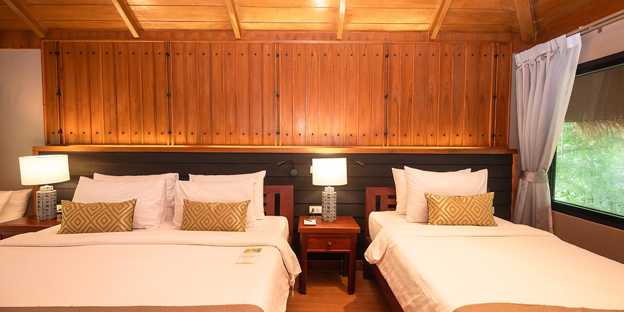 River kwai resotel Deluxe Family Quad โรงแรม รีสอร์ท แม่น้ำแคว ห้องครอบครัว 4