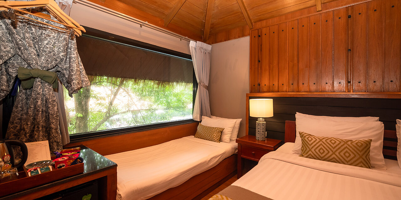 River kwai resotel Deluxe Family Quad โรงแรม รีสอร์ท แม่น้ำแคว ห้องครอบครัว 5