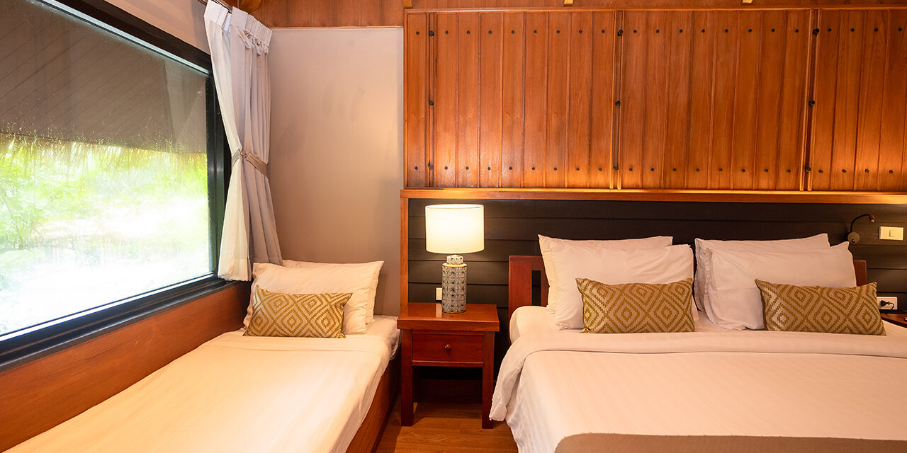 River kwai resotel Deluxe Family Quad โรงแรม รีสอร์ท แม่น้ำแคว ห้องครอบครัว 8