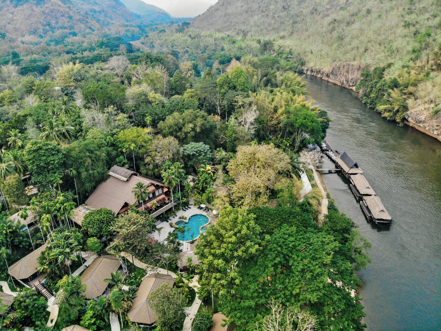 พักผ่อนแบบ Digital Detox ที่ River Kwai Resotel